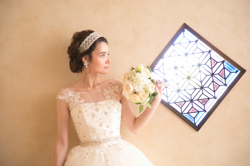 ステンドグラスも美しい