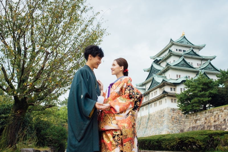 ワタベウェディング名古屋フォトスタジオ_歴史的建造物で撮影できる