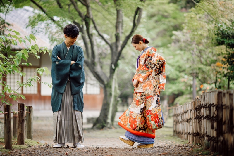 とても広大なお庭をお散歩