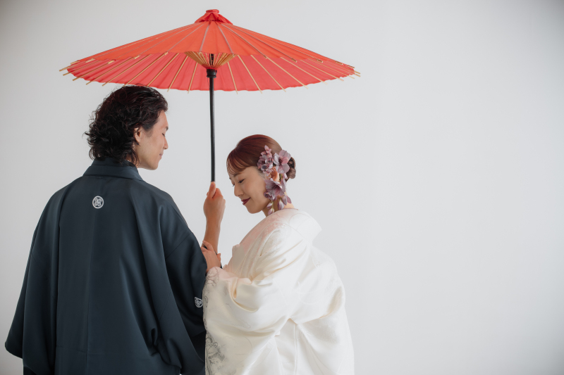 ワタベウェディング名古屋フォトスタジオ_色打掛・着物が豊富