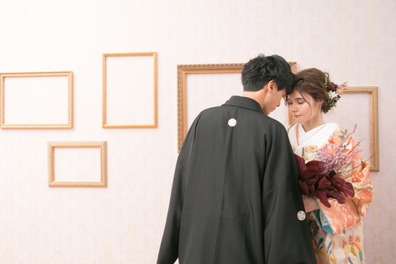 ワタベウェディング名古屋フォトスタジオ_スタジオで撮影できる