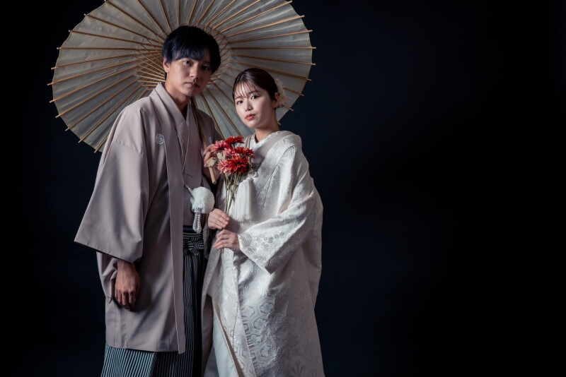 【10-11月撮影限定✦スタジオ&チャペルフォト】衣裳+ヘアメイク+全データ付き 和洋装お好きな組み合わせ自由♪