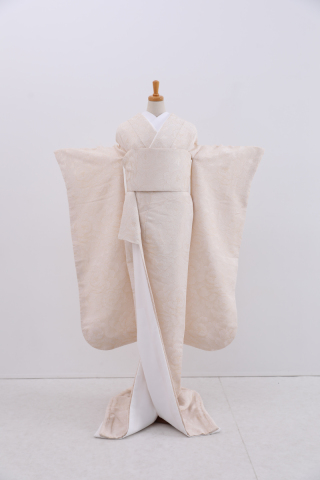 色掛下・花柄ゴールド