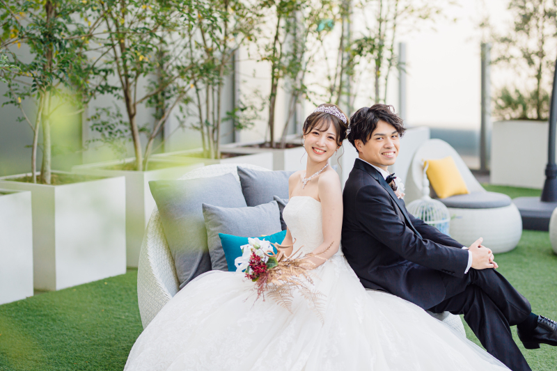 お座りショット