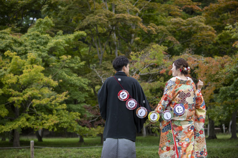 バックショットにて