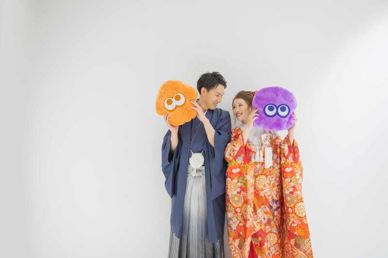 スプラトゥーンのいかとタコ