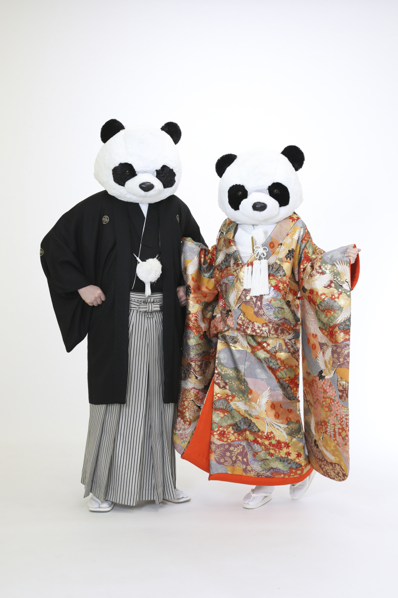 着物でかわいく