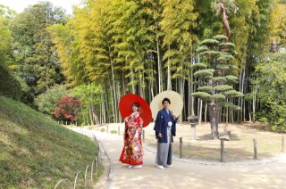 後楽園のロケーションフォト