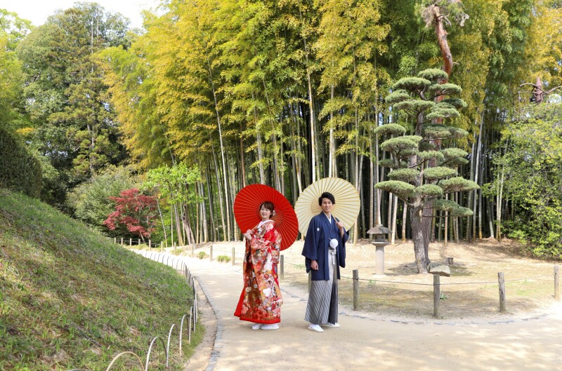 後楽園のロケーションフォト