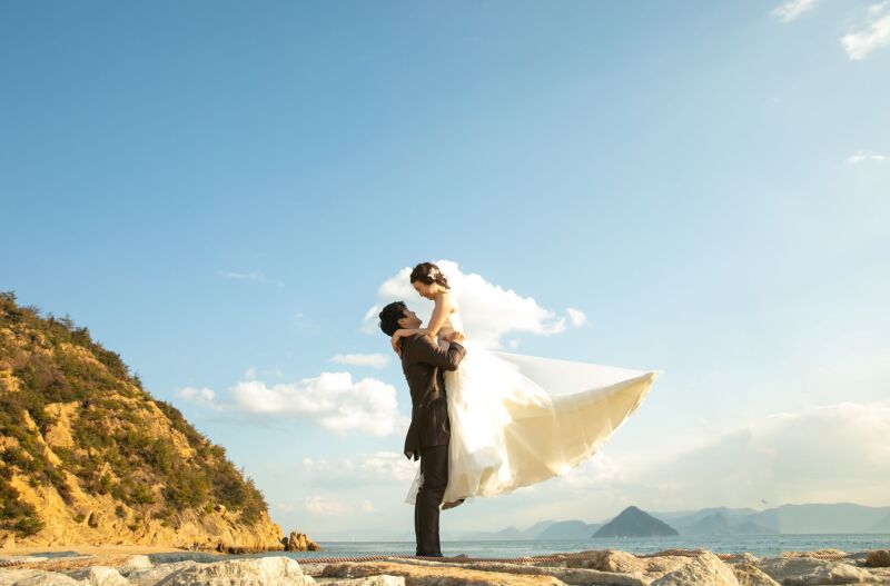 抱き上げショット☆