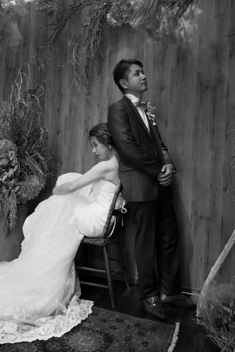 ドライフラワーのスタジオ