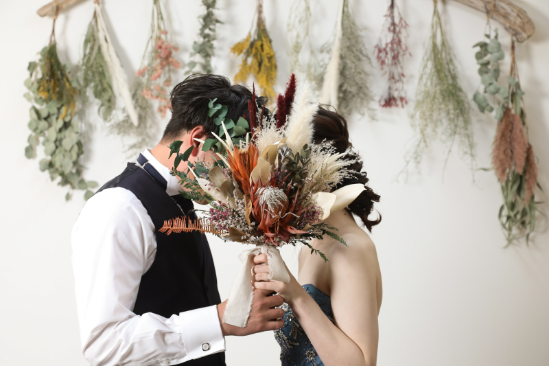 お気に入りのブーケで今風にカッコよく！