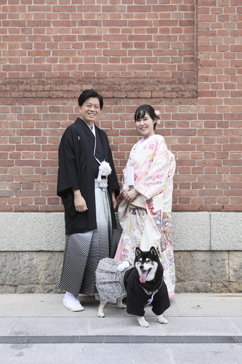 大好きな愛犬と