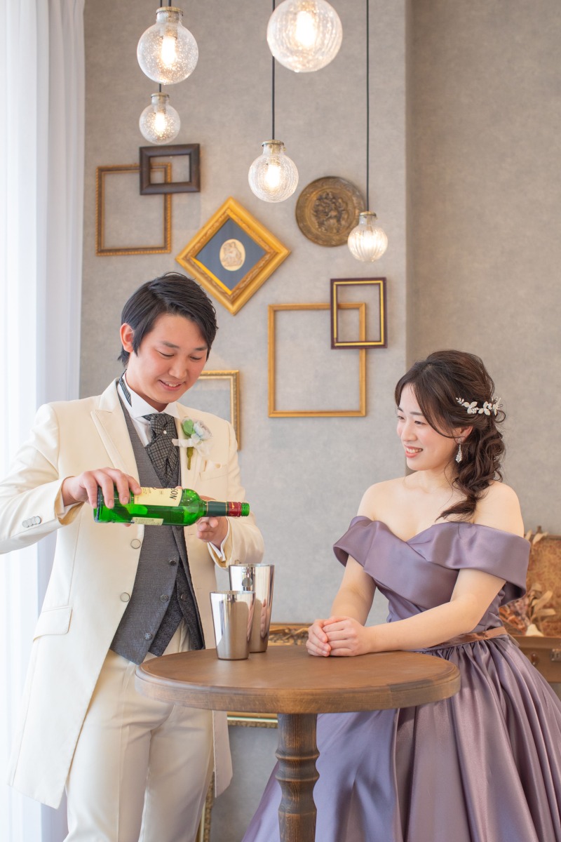 新婦様だけのカクテル!