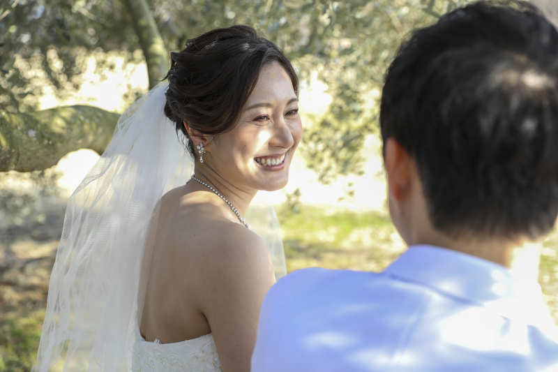 見つめあうお二人♡