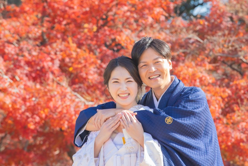 笑顔がとっても素敵なお二人♡