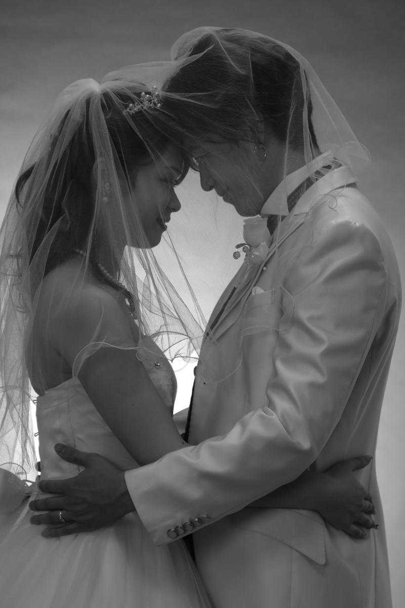 笑うのが苦手な新郎様