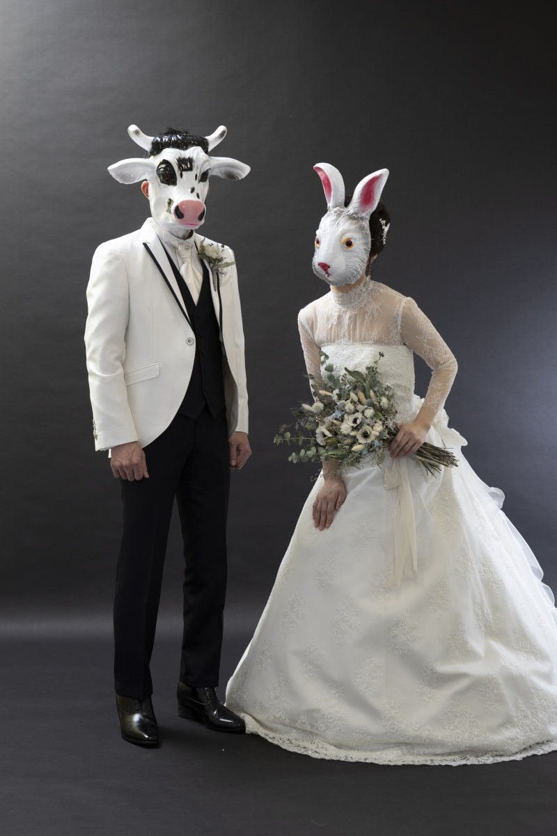 撮影小物を使用して