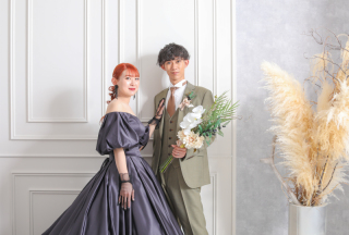 新作カラードレス