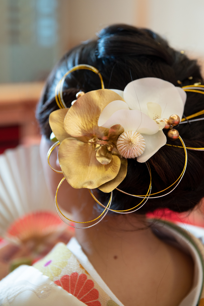 ヘアースタイルもこだわって