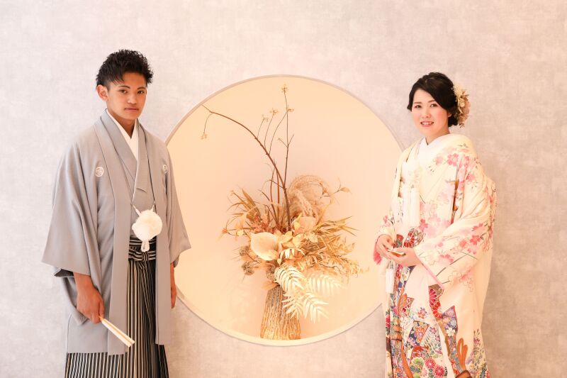 円形ニッチにて