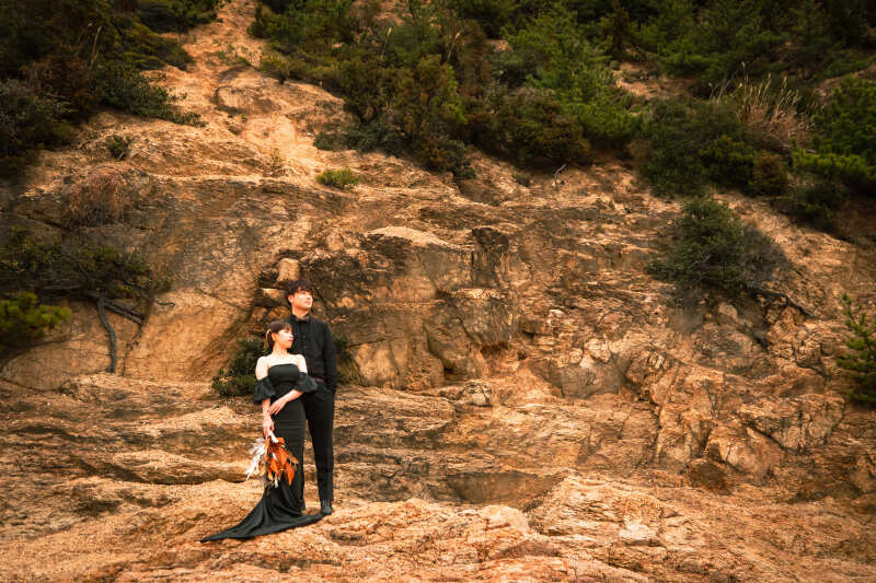 まるで海外の荒野のようなロケーション