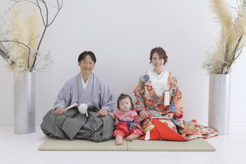 こだわりの和装にて