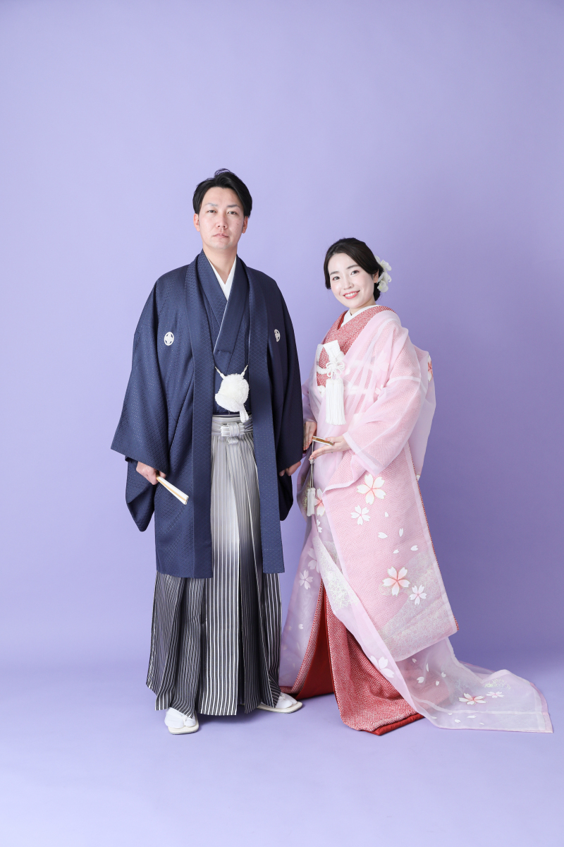 オーガンジーの打掛