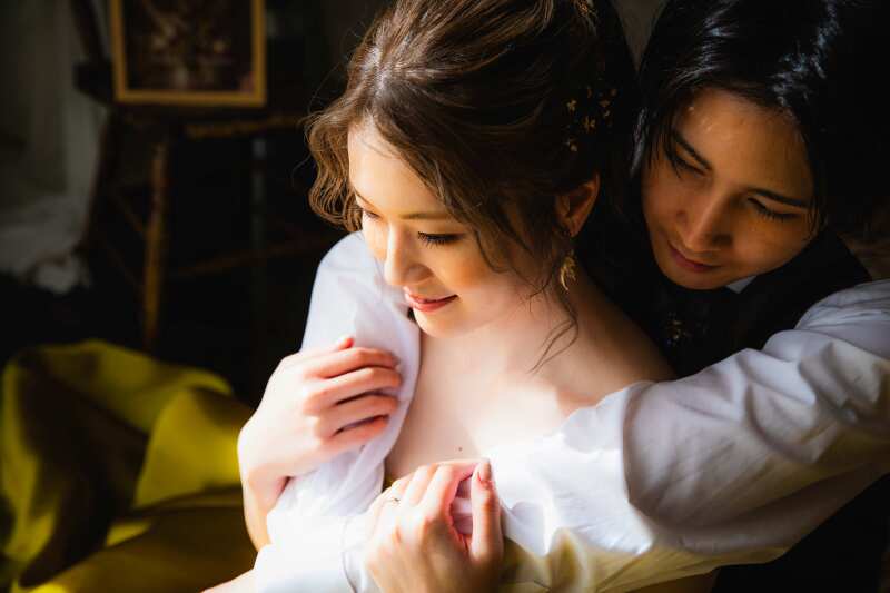 チャペルと紅葉