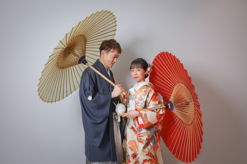 番傘でカッコ良く