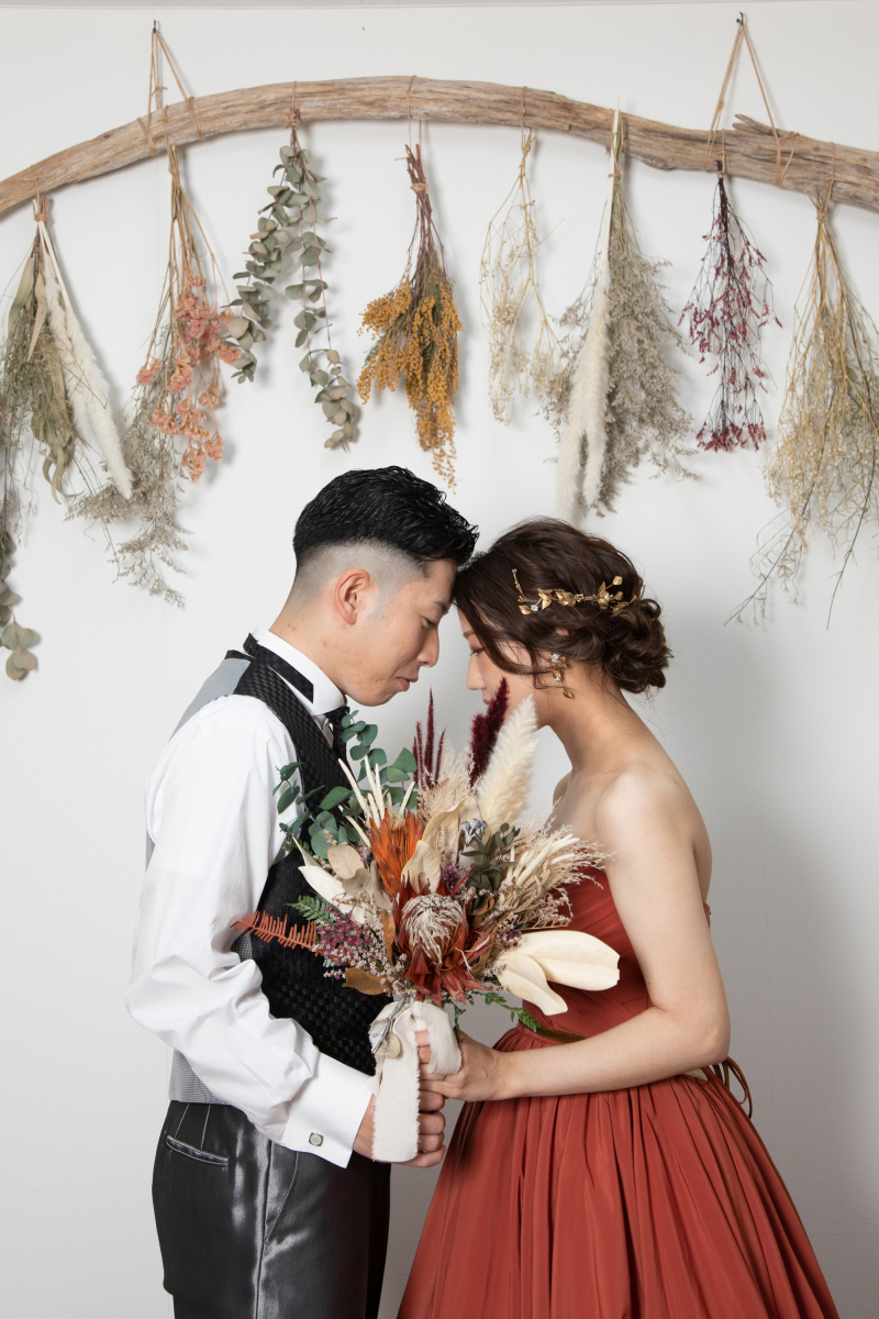 ドライフラワーと共に…