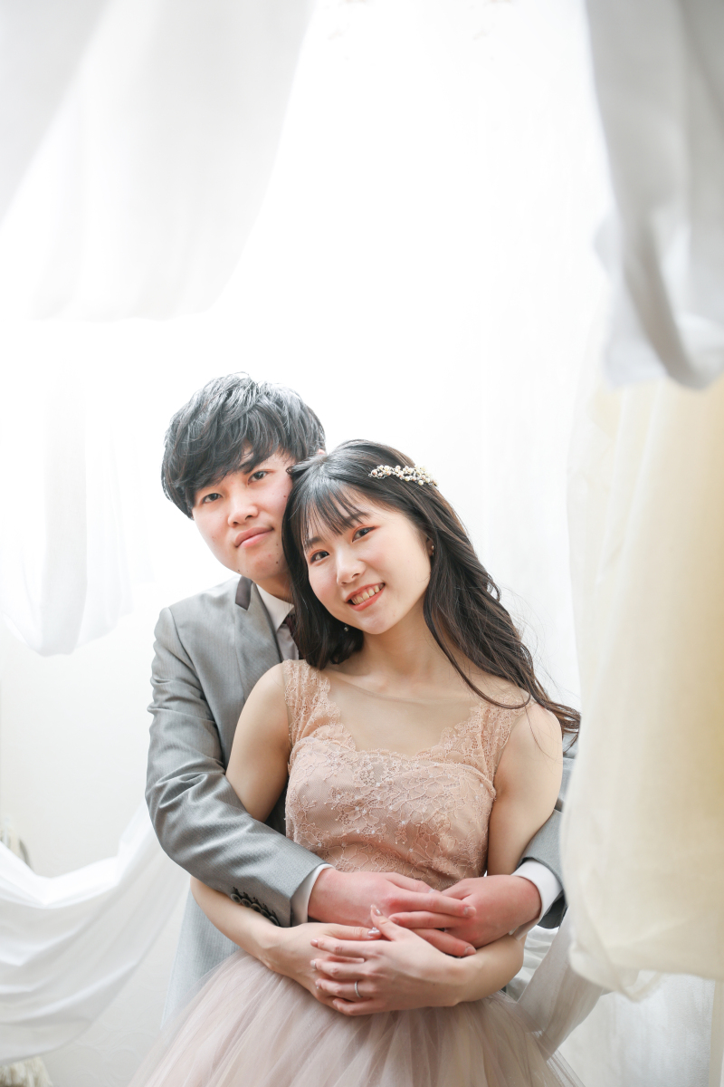 白基調の空間で