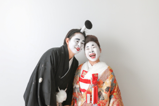 スタジオ撮影　白塗りバージョン