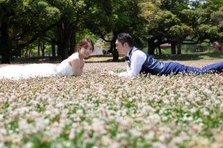 岡山県総合グランド前撮り！