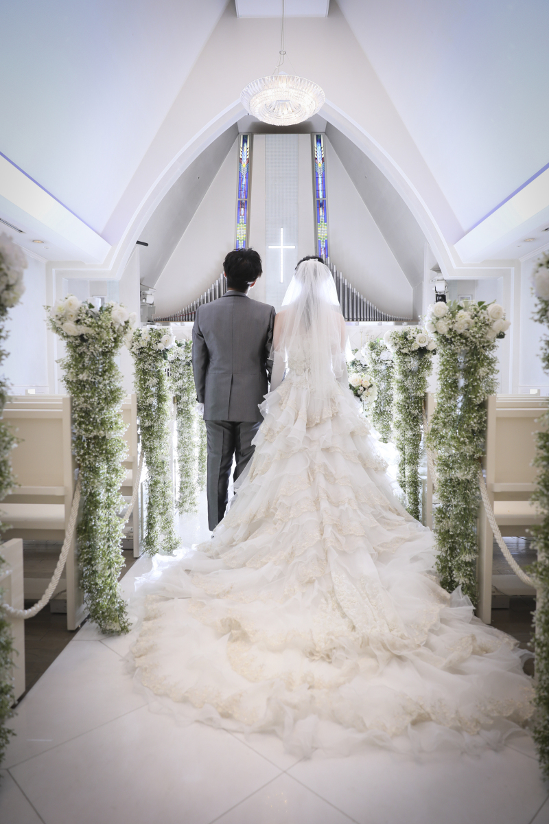 豪華なトレーン姿