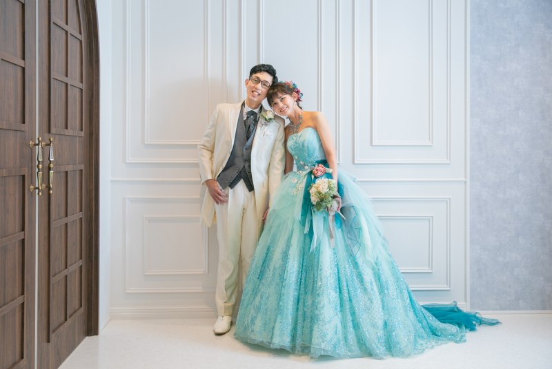 ブランドドレスにて