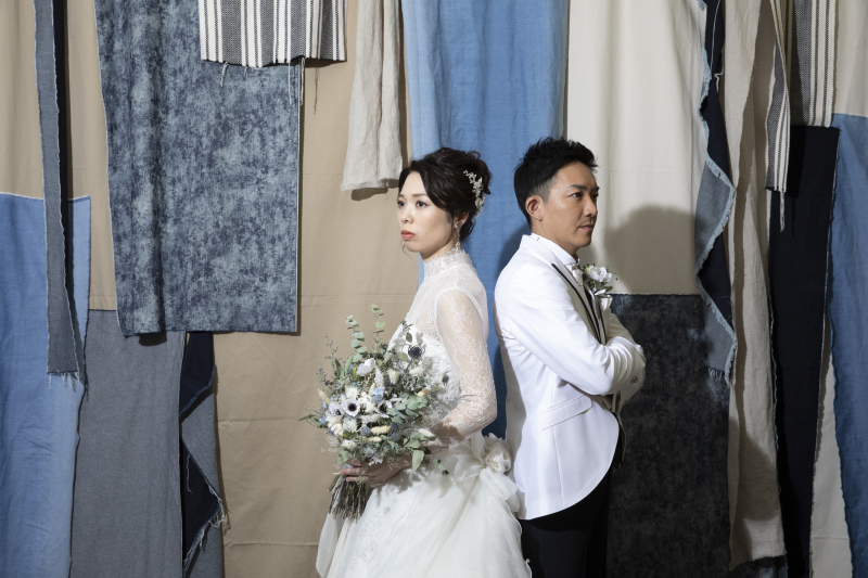 個性的な背景で