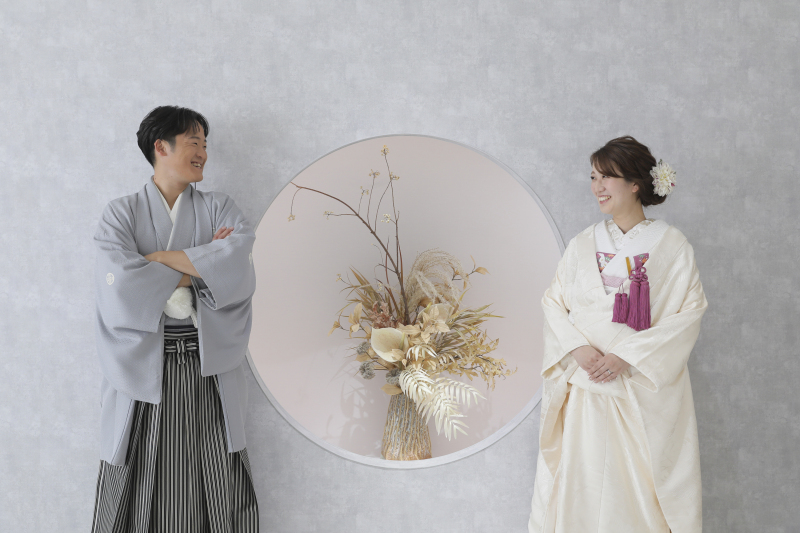 円形ニッチにて