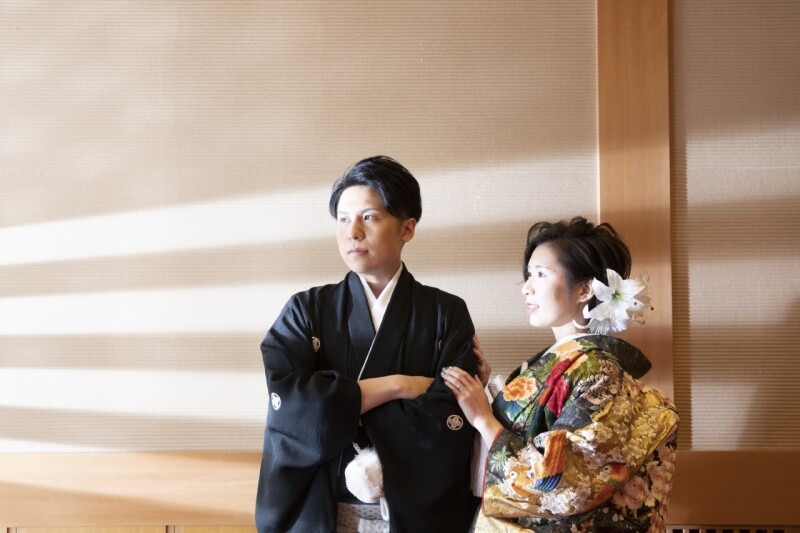 HANAE　MORIの色打掛