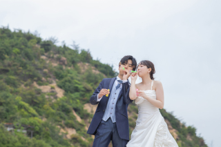 渋川海岸でロケーションフォト