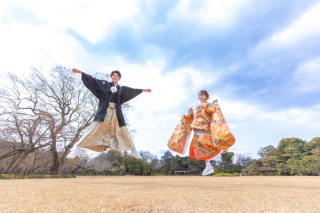 岡山後楽園ロケーション撮影