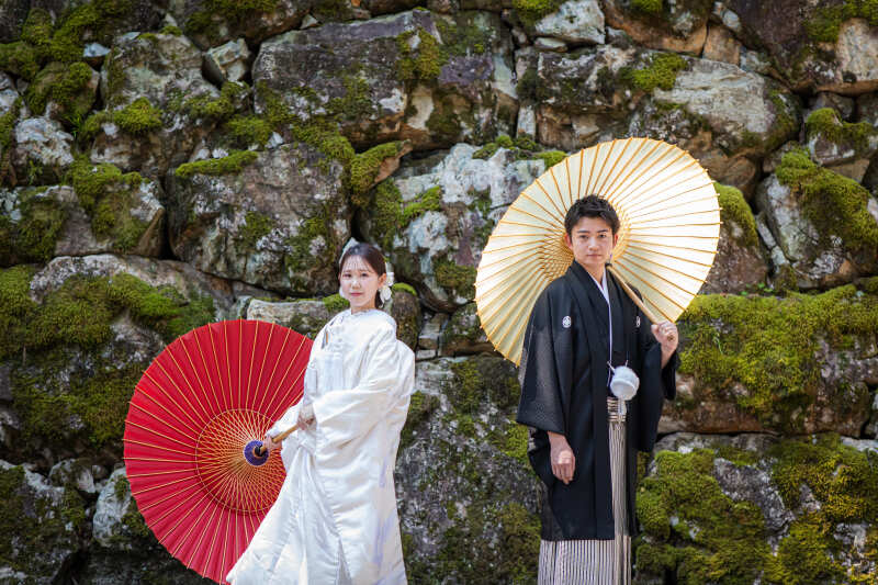 番傘でかっこいい!