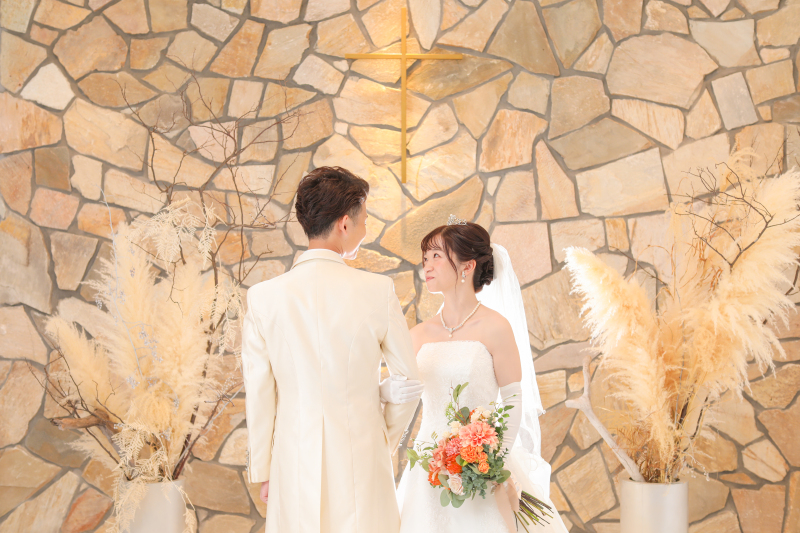 チャペル風な撮影