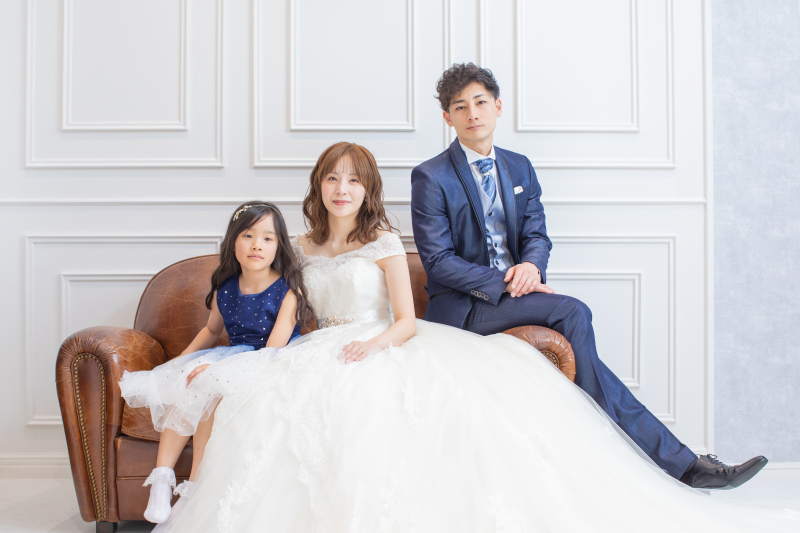 洋装スタジオにて