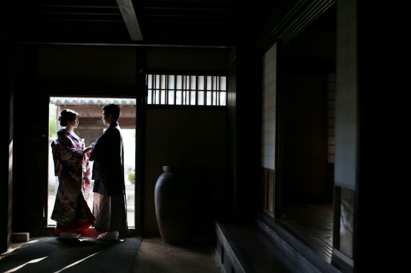 シルエット写真