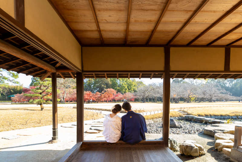 流店から見える景色