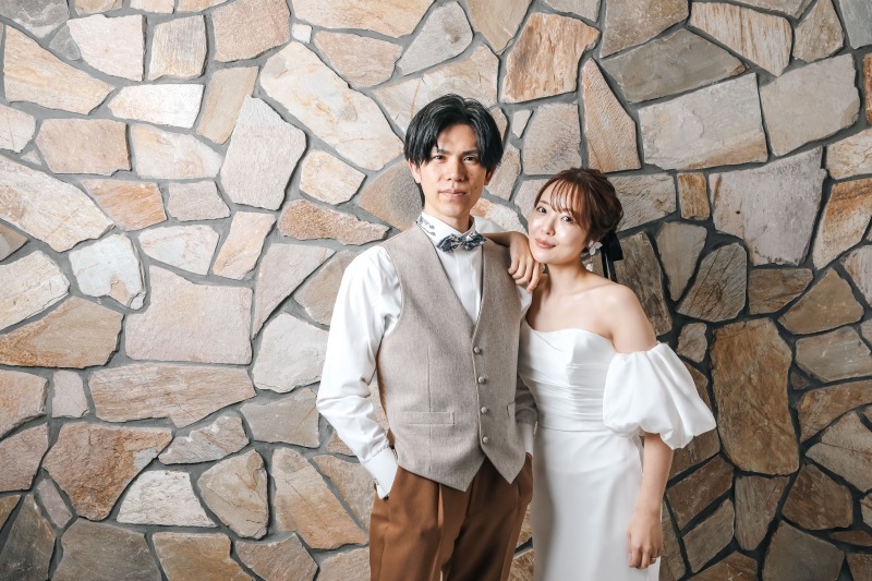 石壁でスタイリッシュに