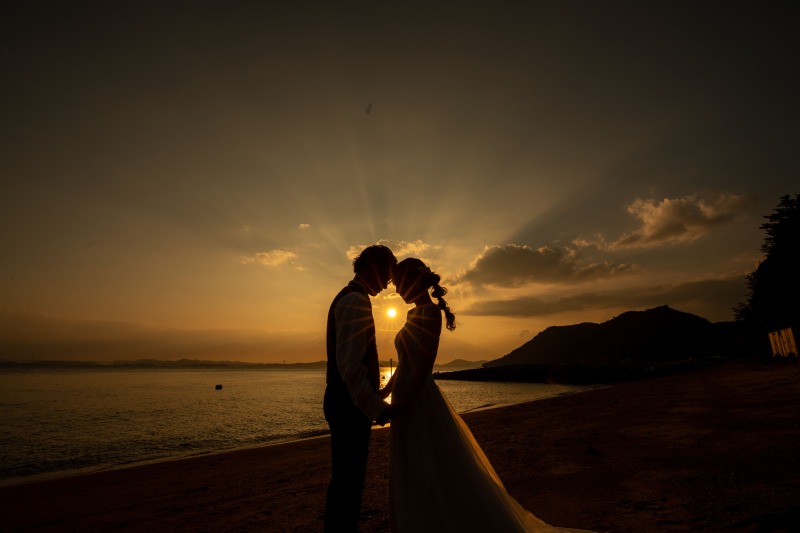 完全に日没を迎えるまで撮影を行いました!