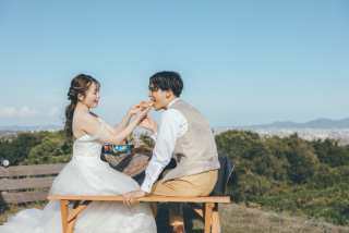 ワタベウエディング岡山フォトスタジオ_グランピング　ソラニア