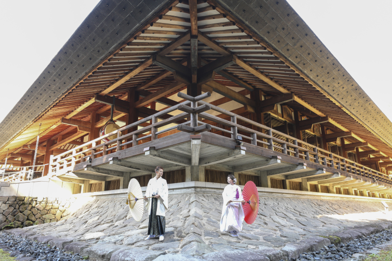 神道山の静寂感と厳かな雰囲気は他では撮れない写真となります。